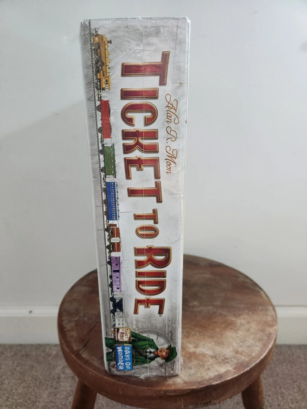 Ticket to Ride Board Game by Days of Wonder New (Some Tearing In Plastic)
